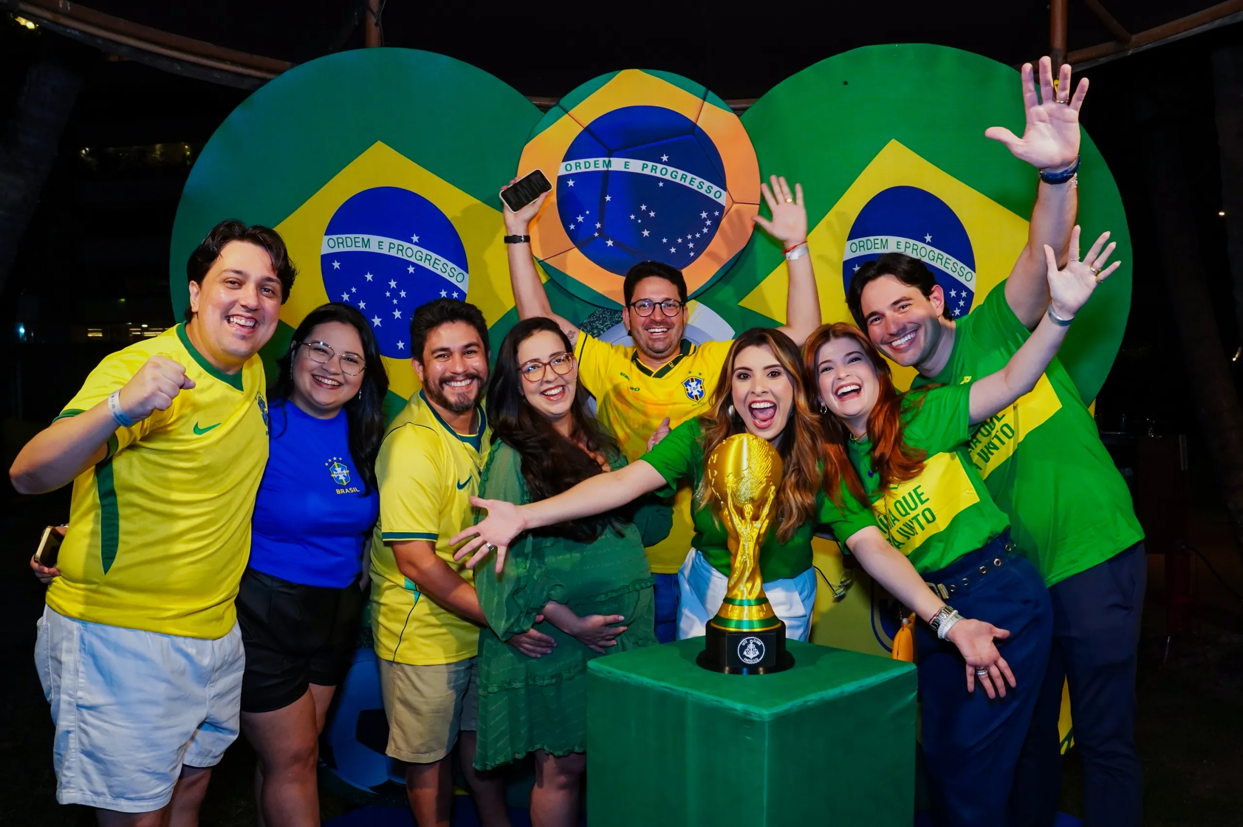 Brasil entra em campo e movimenta tarde de programação no Iate Clube de Fortaleza
