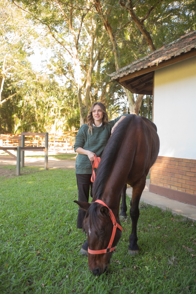 Pandora passa a integrar oficialmente a rotina equestre de Isabelle Drummond - Foto: Divulgação