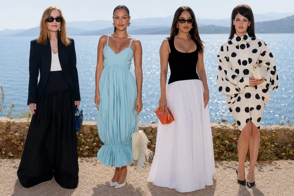 Isabelle Huppert, Alexandra Leclerc, Amina Muaddi E Siena Spiro