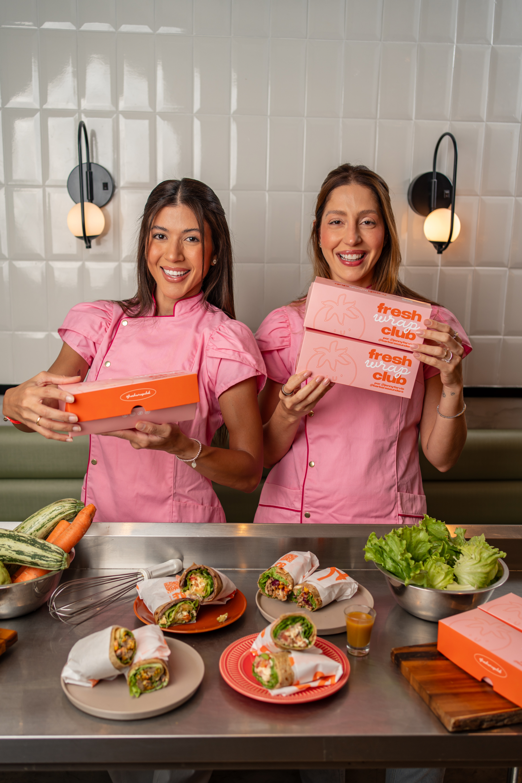 Jenny Vieira lança nova collab com a Cacao Fresh e aposta em linha de wraps saudáveis