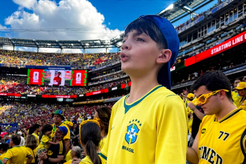 Da arquibancada às redes sociais, João Pedro conecta a geração alpha aos bastidores da Copa do Mundo