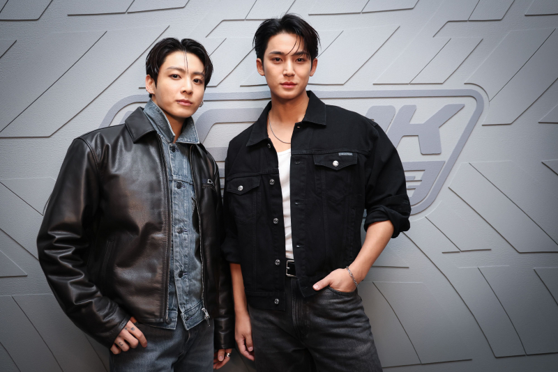 Jung Kook, Mingyu Photographed By Getty For Calvin Klein (1)