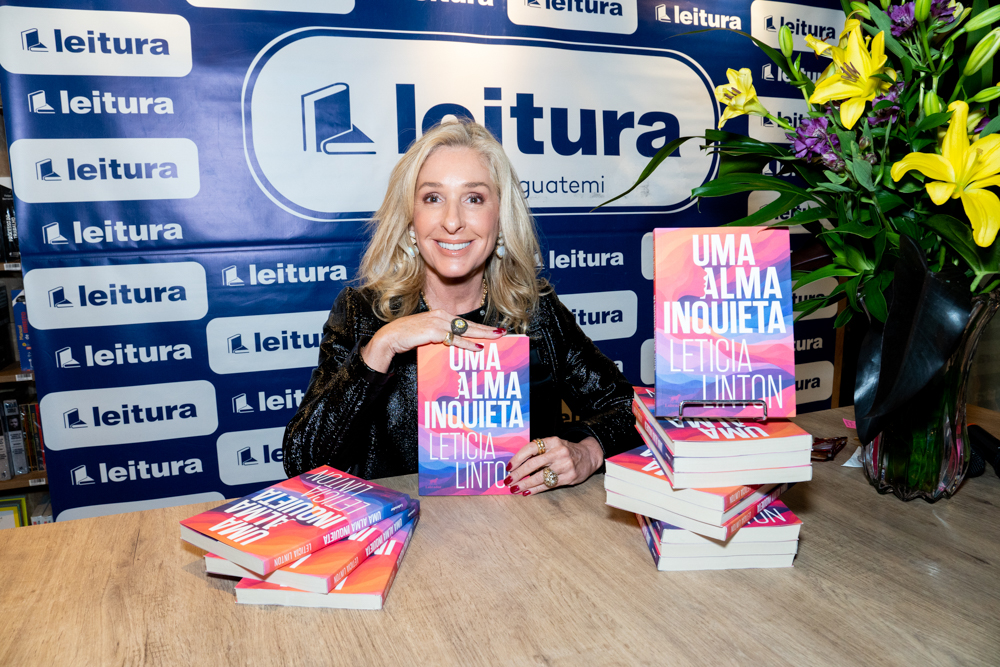 Iguatemi Bosque recebe lançamento de “Uma Alma Inquieta”, estreia de Leticia Linton na ficção