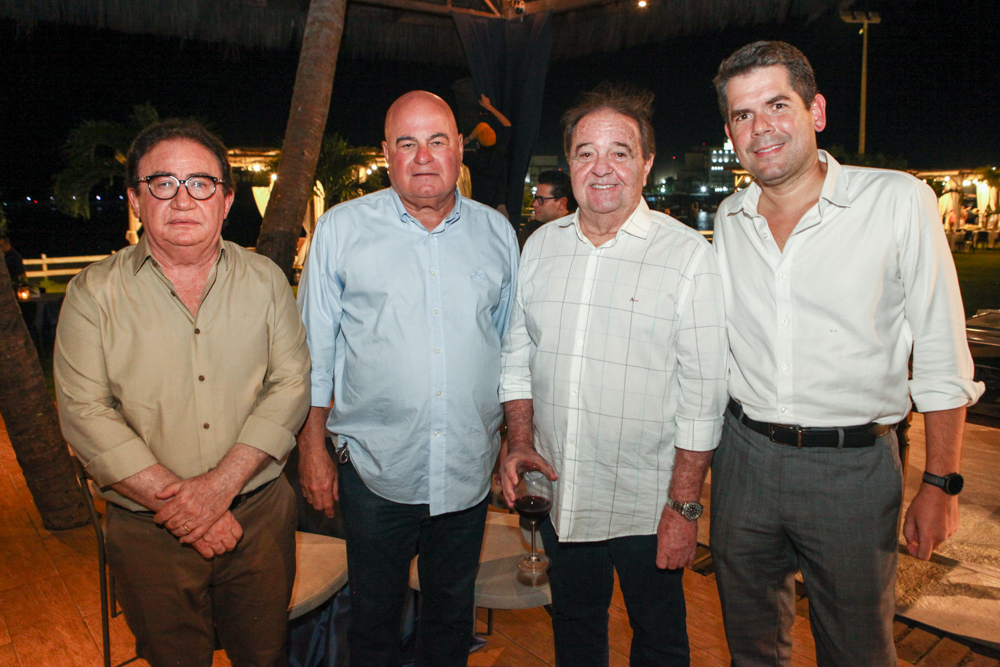 Manoel Linhares, Luciano Cavalcante, Chiquinho Aragão E Fabio Zech (8)
