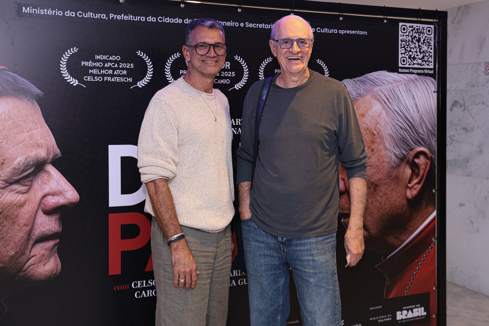 Estreia Vip Da Peça "dois Papas"