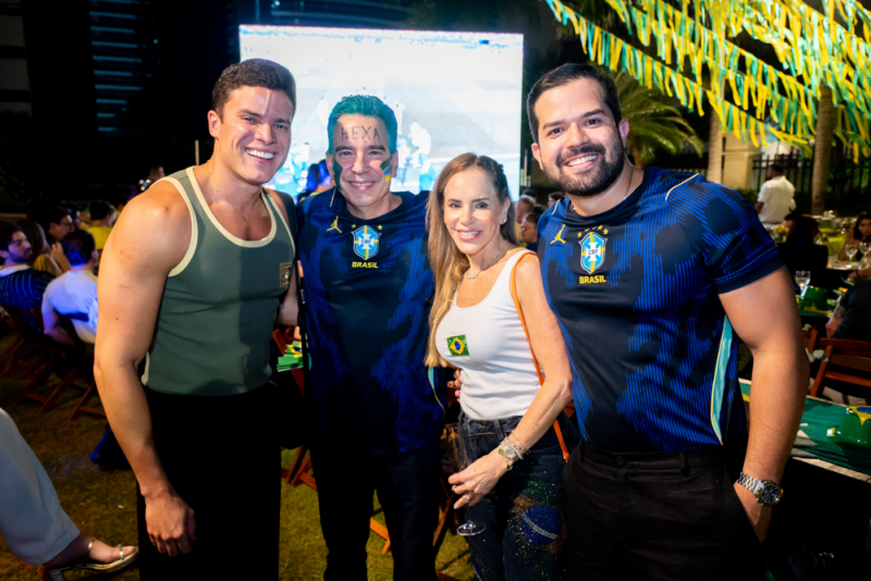 Brasil x Haiti - Em clima de Fan Fest, Sandra Arraes e Rocha Neto celebram vitória do Brasil com noite de experiências premium