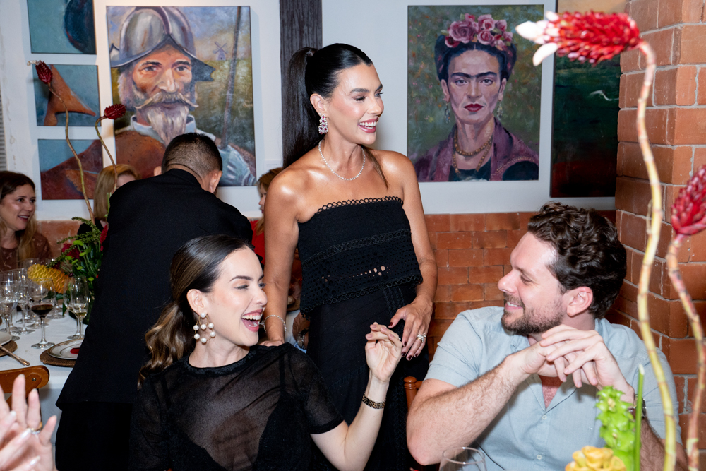 Maria Braz, Camila Melo E Victor Perlingeiro