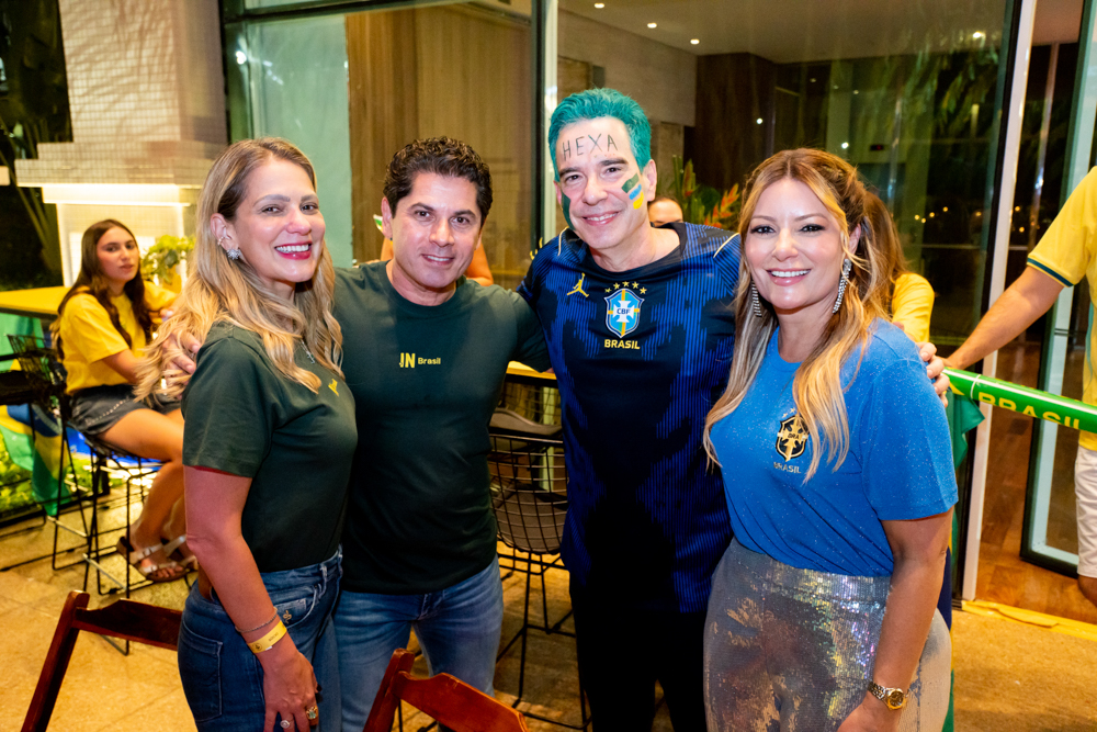 Mariana Da Fonte, Pompeu Vasconcelos, Rocha Neto E Tatiana Luna