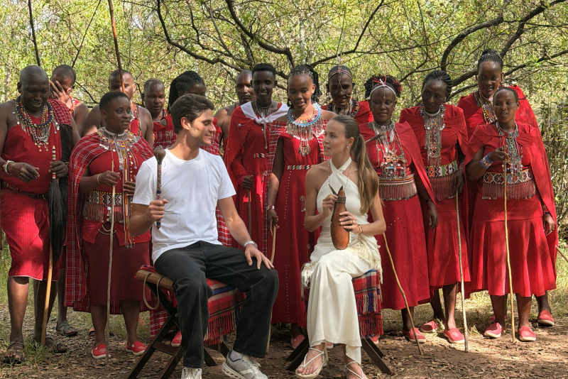 Marina Gold e Ítalo Santos escolhem Seychelles e Quênia para lua de mel marcada por natureza e imersão cultural