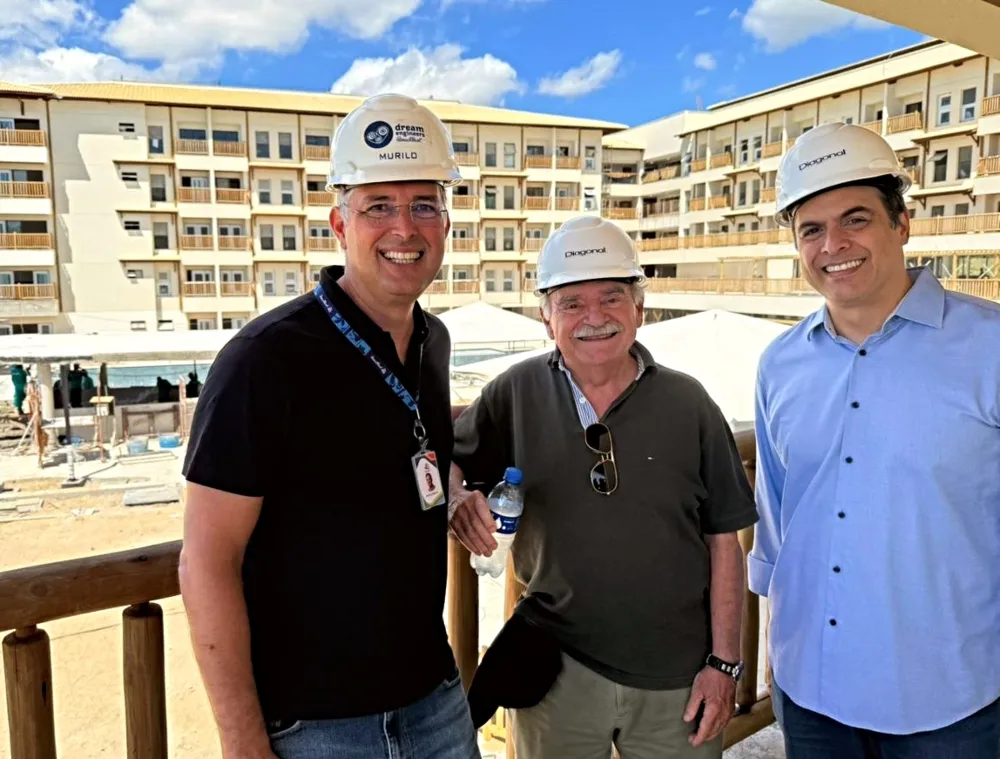 Ohana Beach Park Resort recebe a visita do presidente do BNB Paulo Câmara