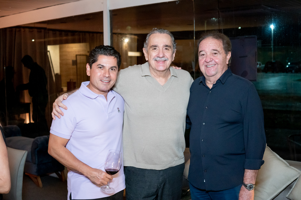 Pompeu Vasconcelos, Bismarck Maia E Chiquinho Aragão