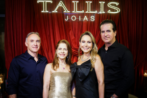 Rodrigo Nogueira, Carla Nogueira, Talynie Mihaliuc E Flávio Menezes