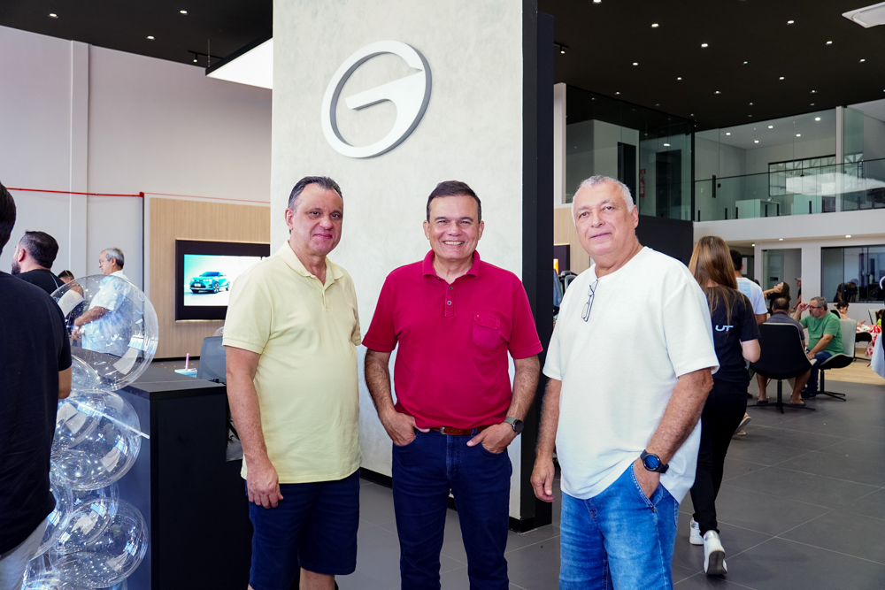 Ronaldo Passos, Alexandre Parente E Sandro Miranda