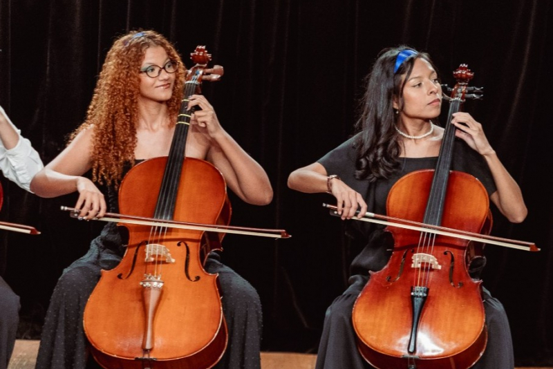 Violoncelistas cearenses conquistam seleção para festival internacional na França