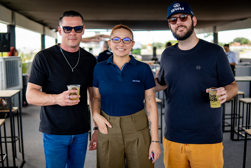 Saulo Parente, Raissa Rodrigues E Paulo Nogueira