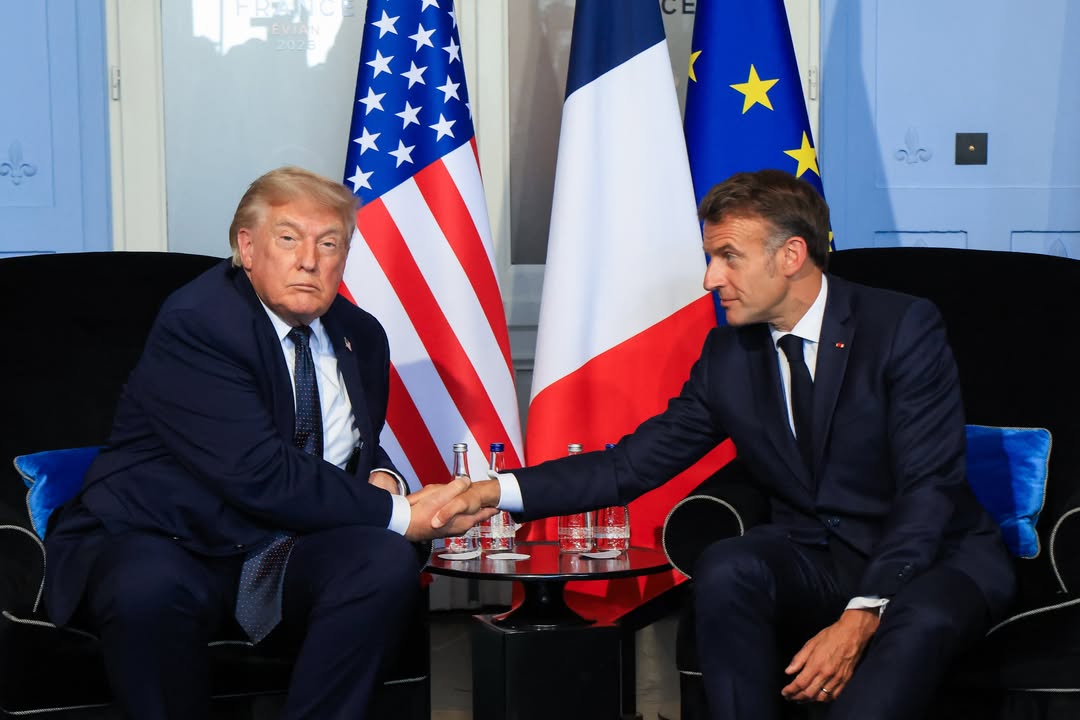 Macron abre agenda do G7 em reuniões separadas com Donald Trump e Lula