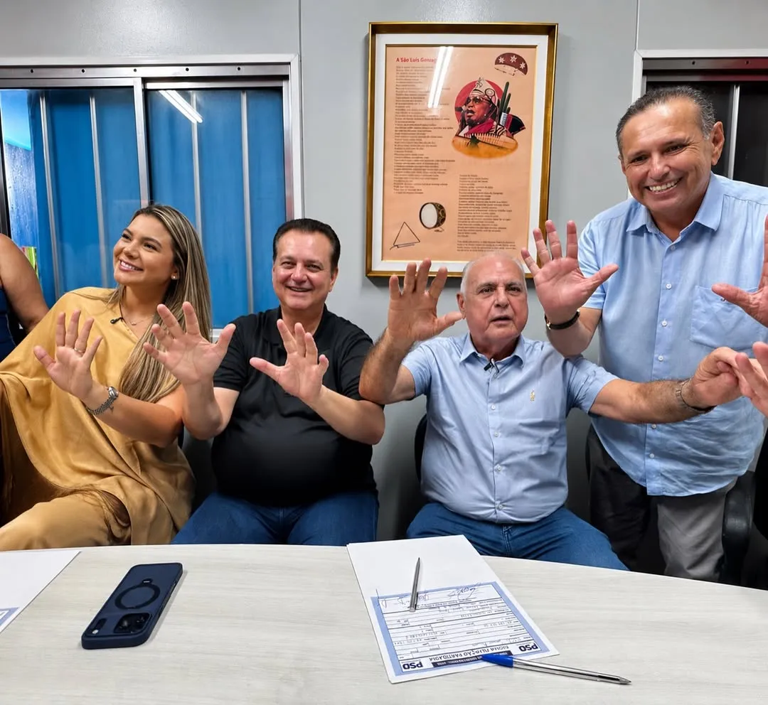 Em ato com Kassab e Caiado, Roberto Pessoa se filia ao PSD e fortalece a legenda no Ceará
