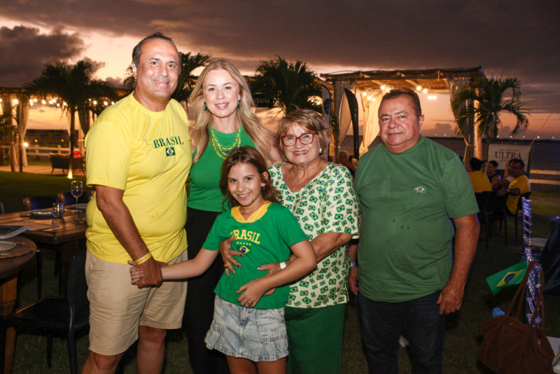 Festa da Torcida - Estreia da Seleção Brasileira na Copa do Mundo movimenta a tarde no Iate Clube de Fortaleza