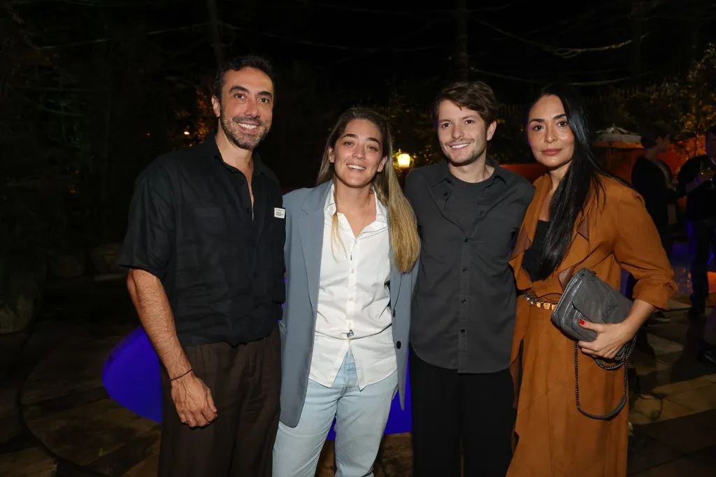Tiago Pellegrini Natasha De Sá , Victor Niskier E Karla Ortiz
