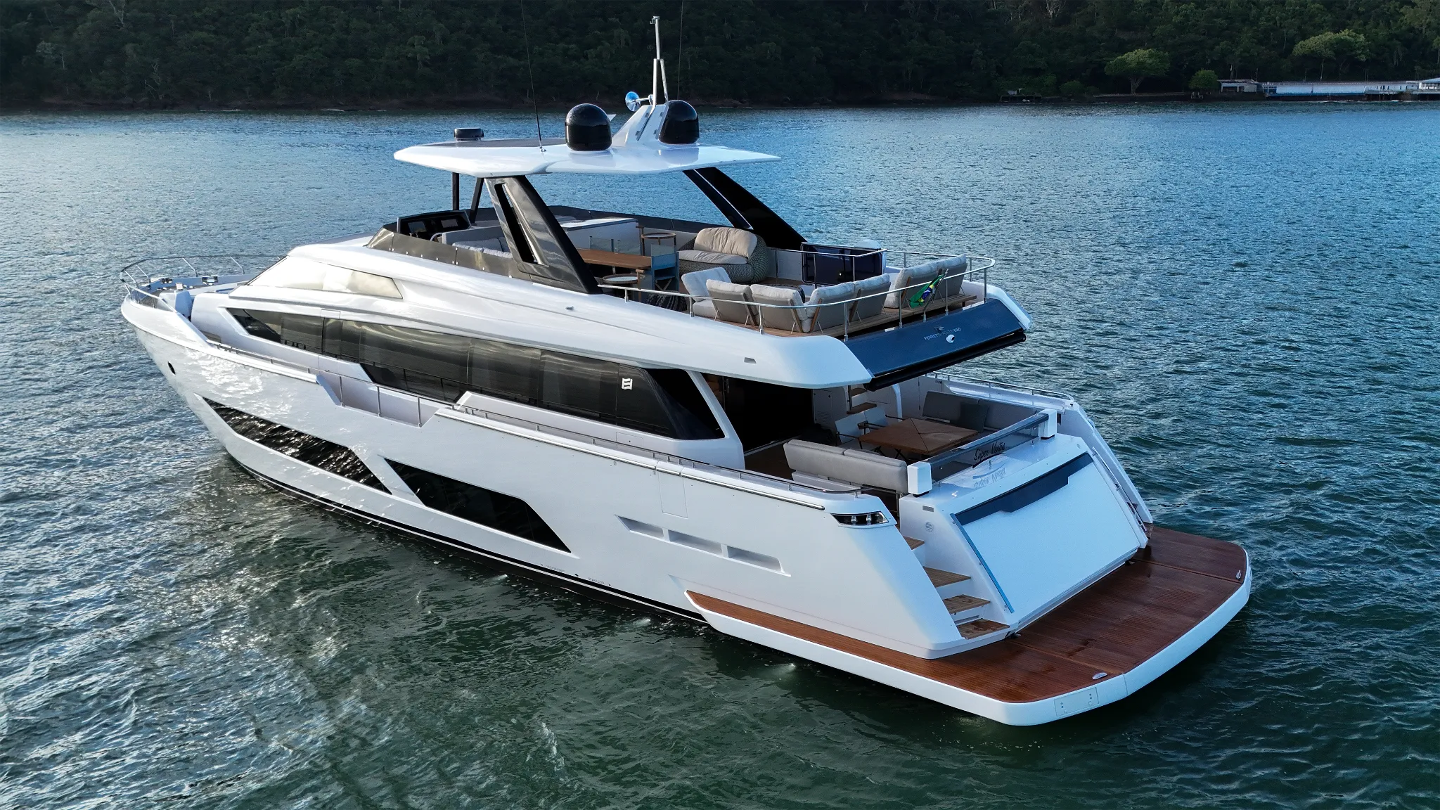 Grupo OKEAN leva a nova Ferretti Yachts 850R ao Marina Itajaí Boat Show