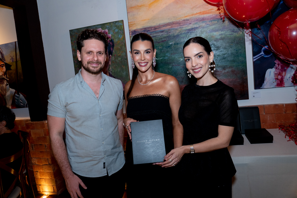 Victor Perlingeiro, Camila Melo E Maria Braz