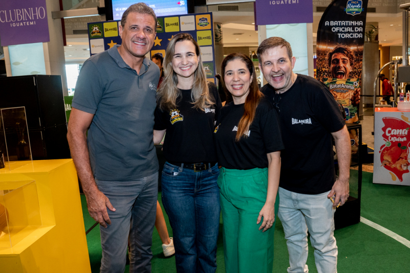 Clima de Copa - Praça dos Campeões resgata as glórias da Seleção brasileira no Iguatemi Bosque