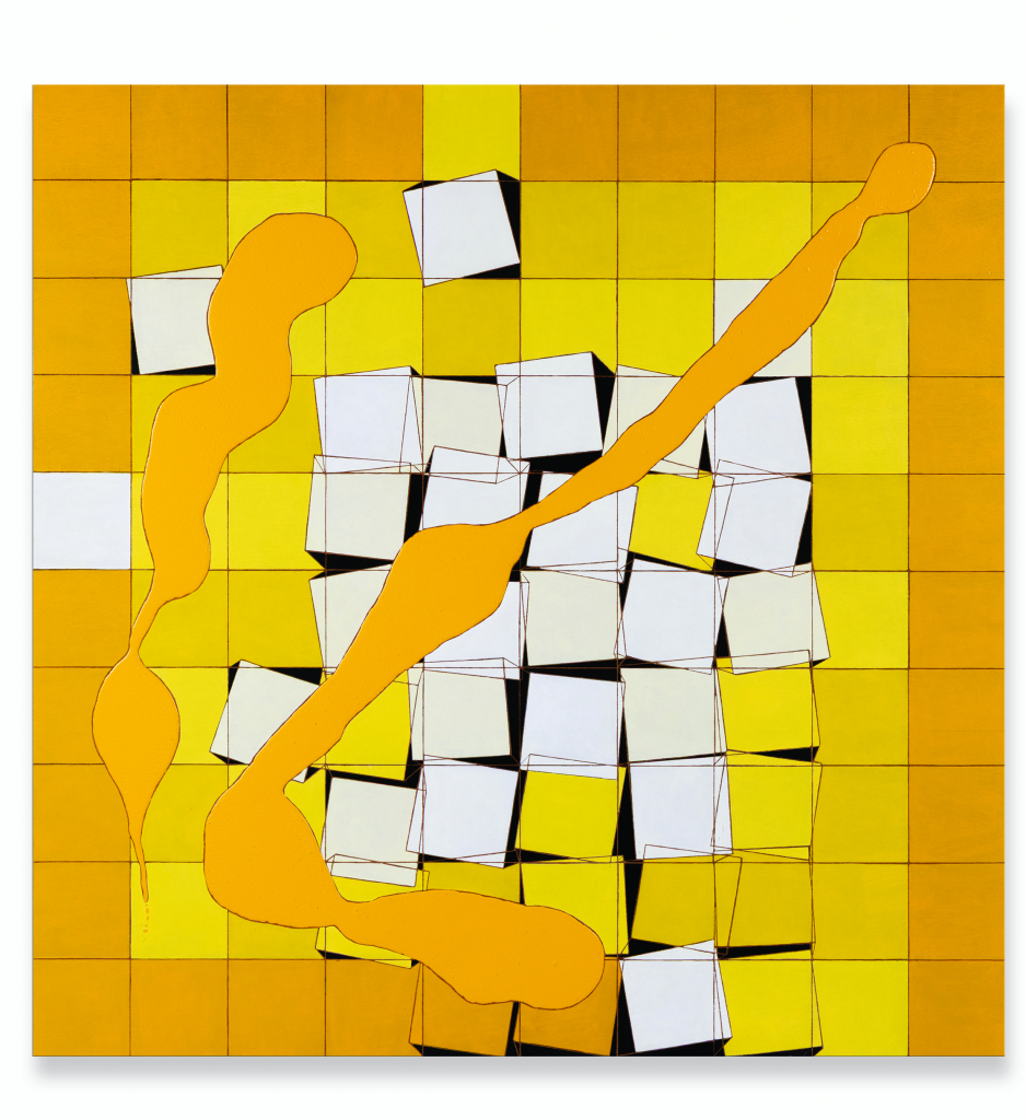 Uma das 28 obras reunidas na mostra Geometria Visceral - Imagem: Divulgação