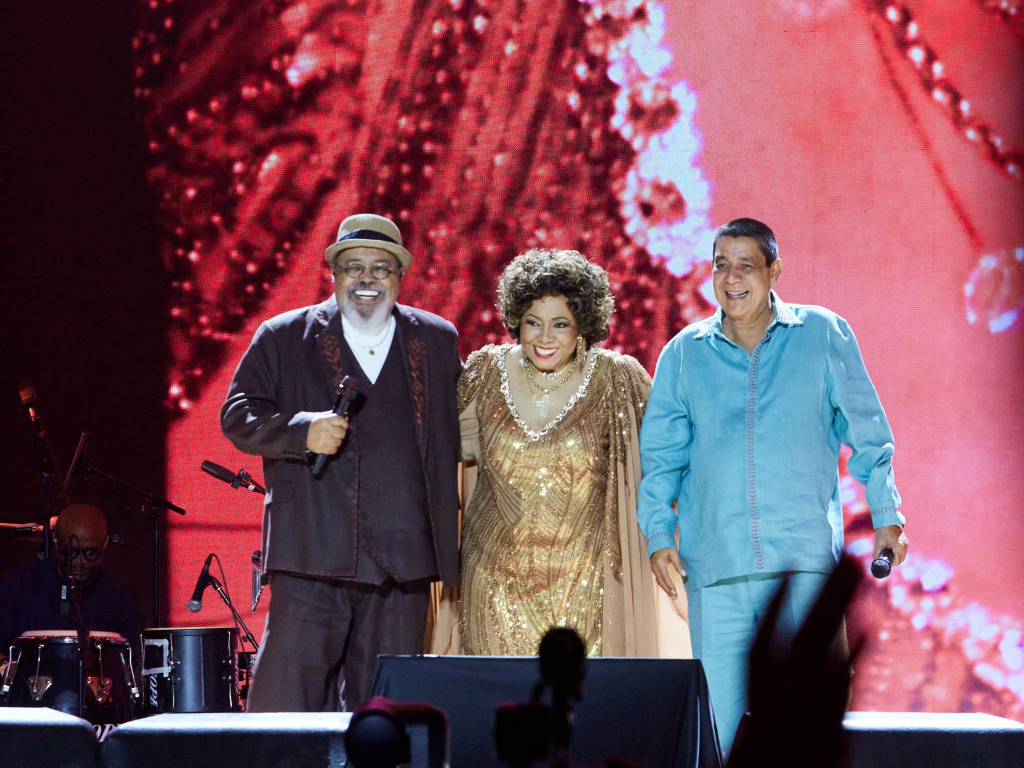 Zeca Pagodinho & Alcione & Jorge Aragão Credito Guto Costa