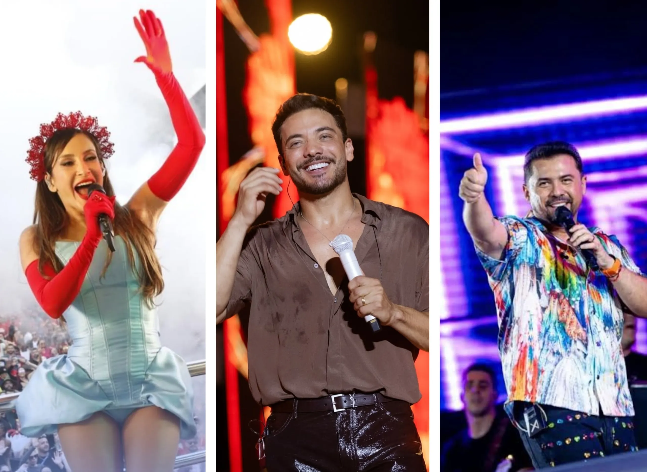 Claudia Leitte, Wesley Safadão, Bell Marques e grandes atrações agitam o seundo dia do Fortal 2026