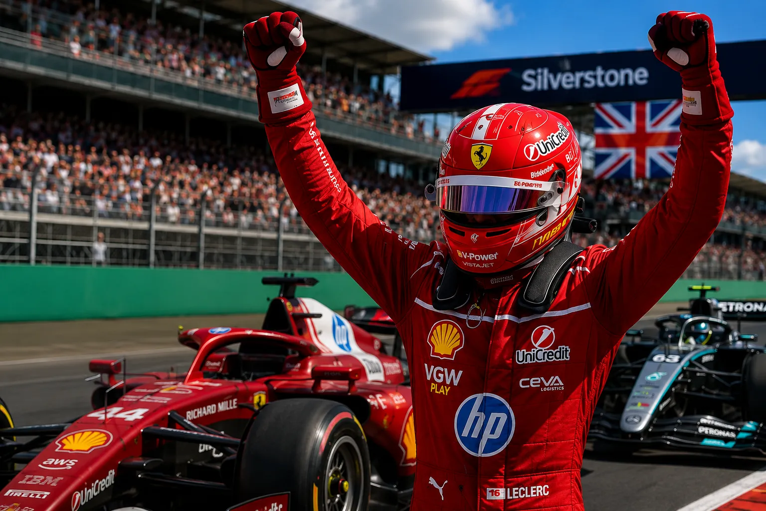 Silverstone muda o campeonato: Leclerc vence e Antonelli vê vantagem diminuir
