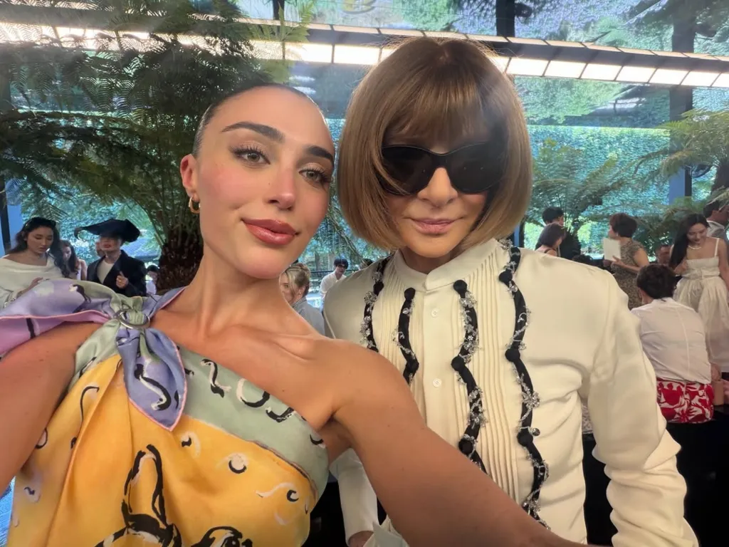 Elisa Zarzur E Anna Wintour