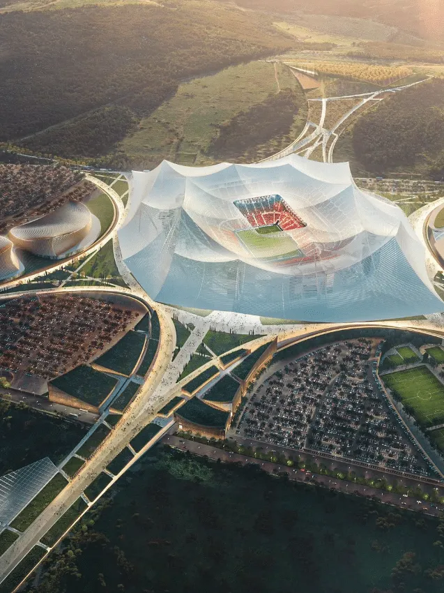 Estádio No Marrocos