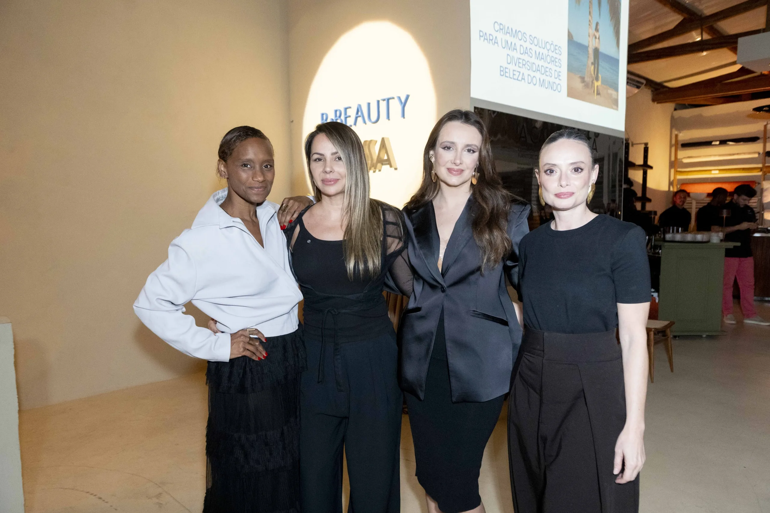 Carol Trentini, Vânia Goy e Paola Deodoro prestigiam lançamento da B-Beauty & Wellness em São Paulo