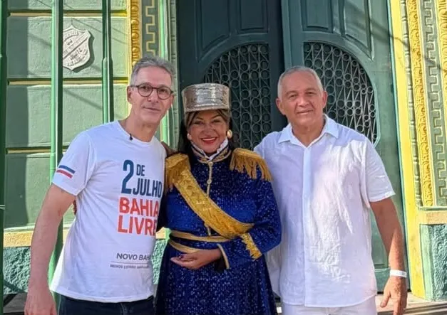 Antes de desembarcar no Ceará, Romeu Zema passa pela Bahia no Desfile de 2 de Julho