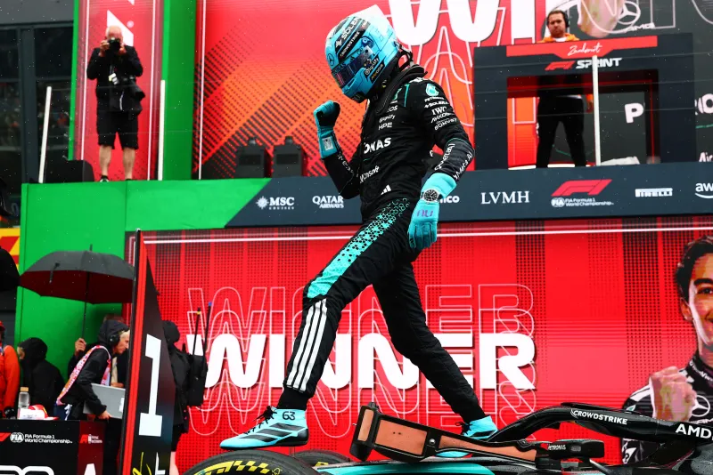 FÓRMULA 1 - Russell vence Sprint em Zandvoort; Bortoleto termina em nono