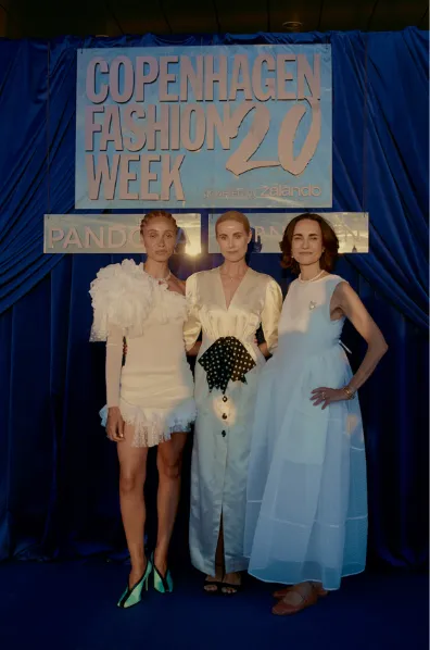 Adwoa Aboah, A Ceo Da Copenhagen Fashion Week, Cecilie Thorsmark, E A Ceo Da Pandora, Berta De Pablos Barbier
