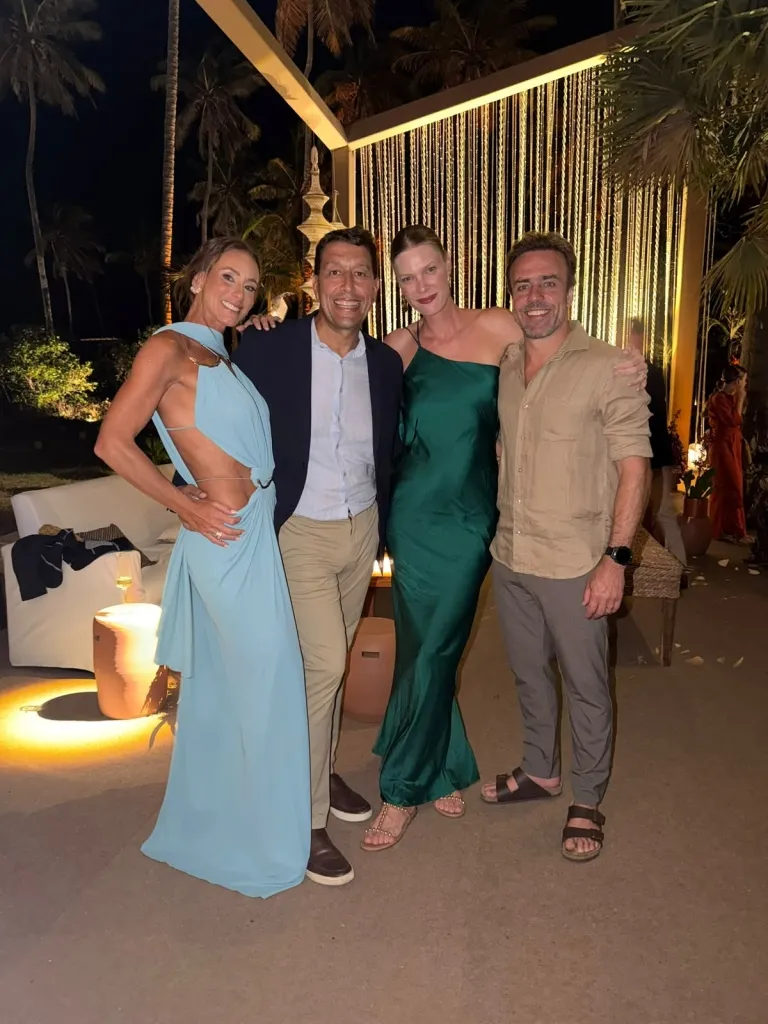 Ana Livia , Gony Arruda , Betina Schimdt E Roger Flores