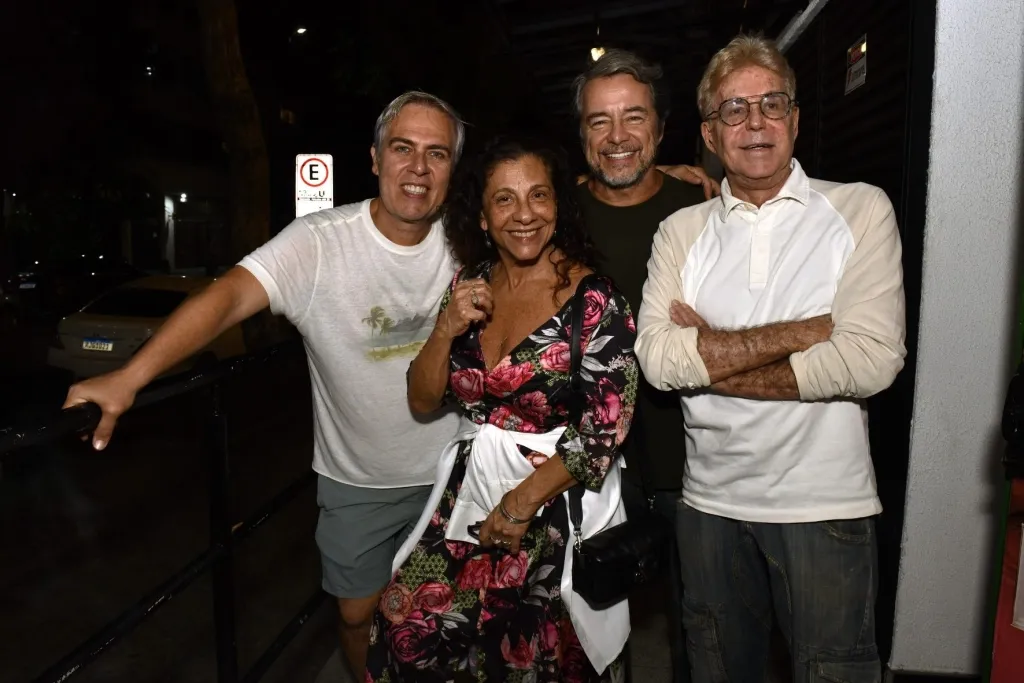 Anderson Muller , Catarina Abdalla , Carlos Vieira E Edwin Luisi
