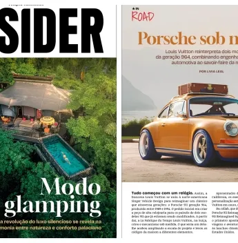 Nova edição da Insider percorre destinos, experiências e novas formas de exclusividade