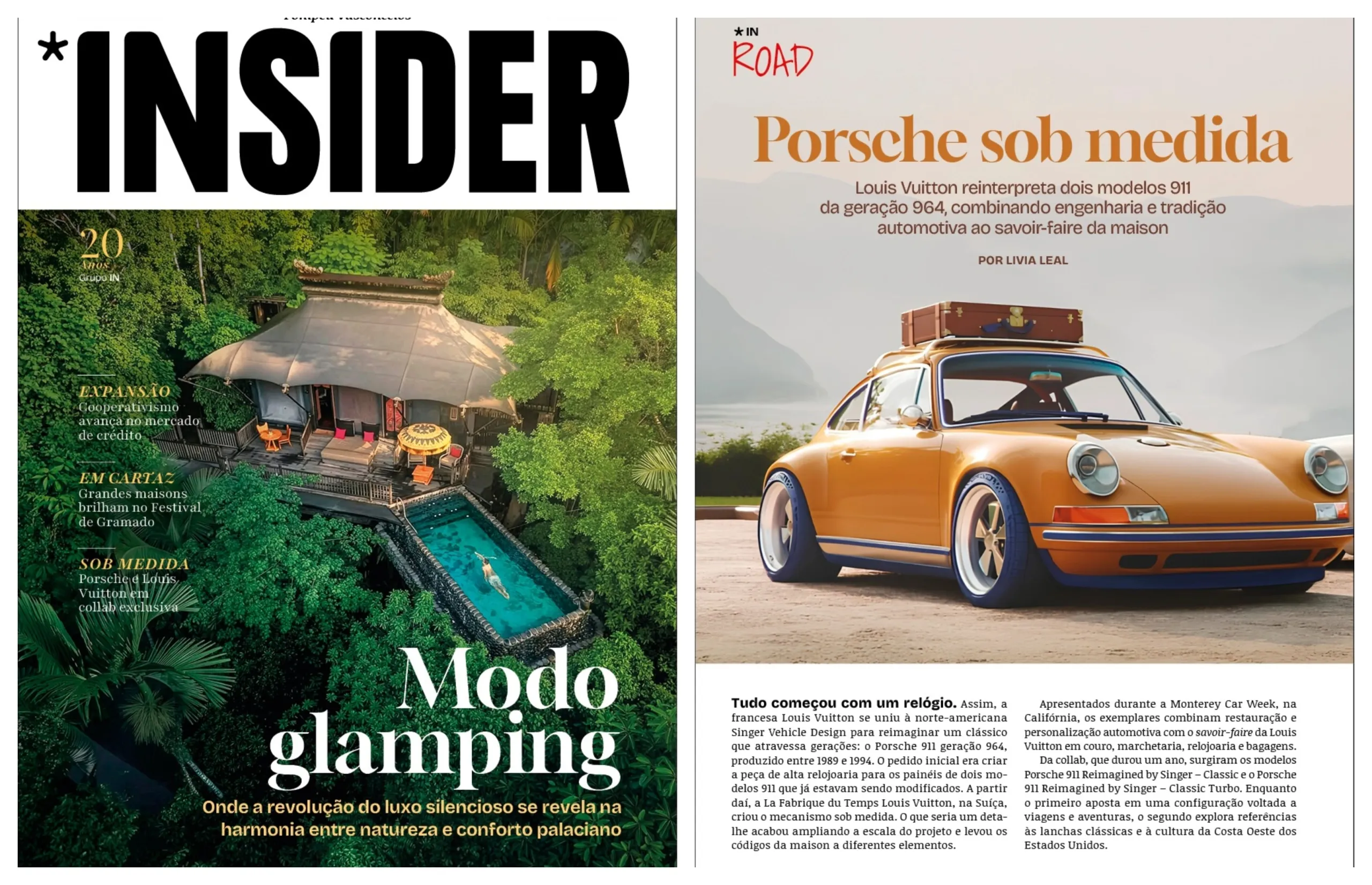 Nova edição da Insider percorre destinos, experiências e novas formas de exclusividade