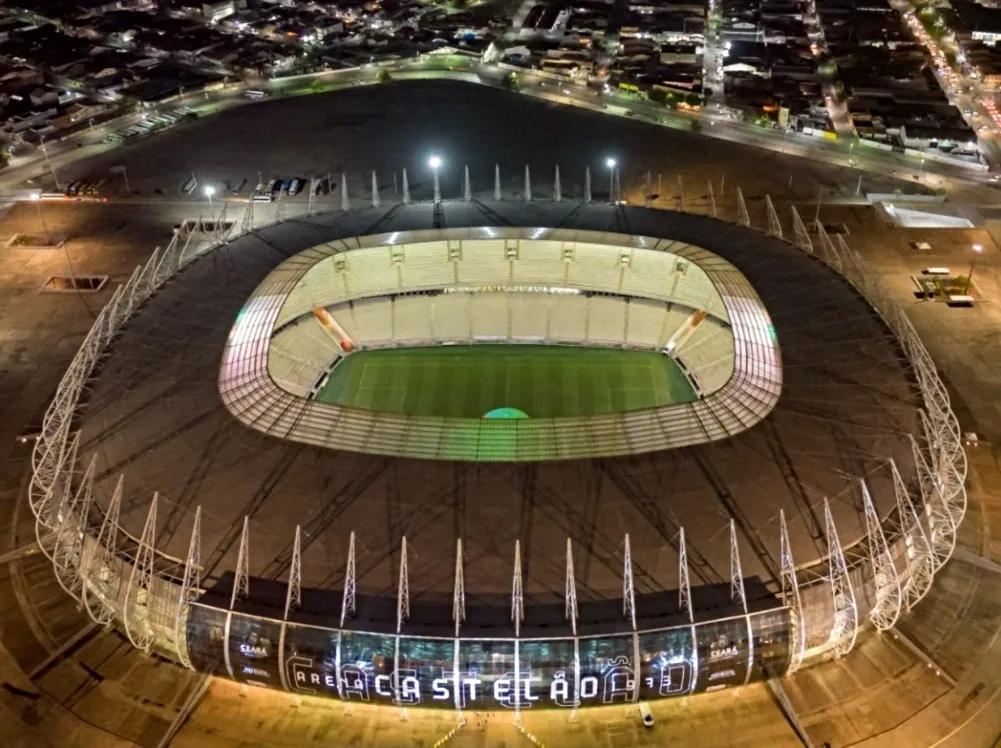 Arena Castelão receberá nove jogos da Copa do Mundo Feminina da FIFA 2027