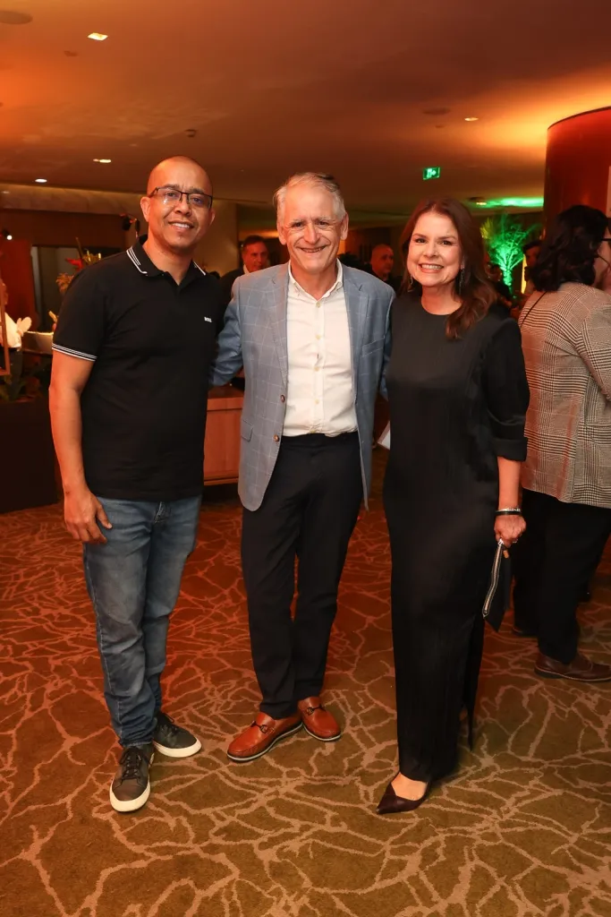Beto, Roberto Cohen E Patricia Costa