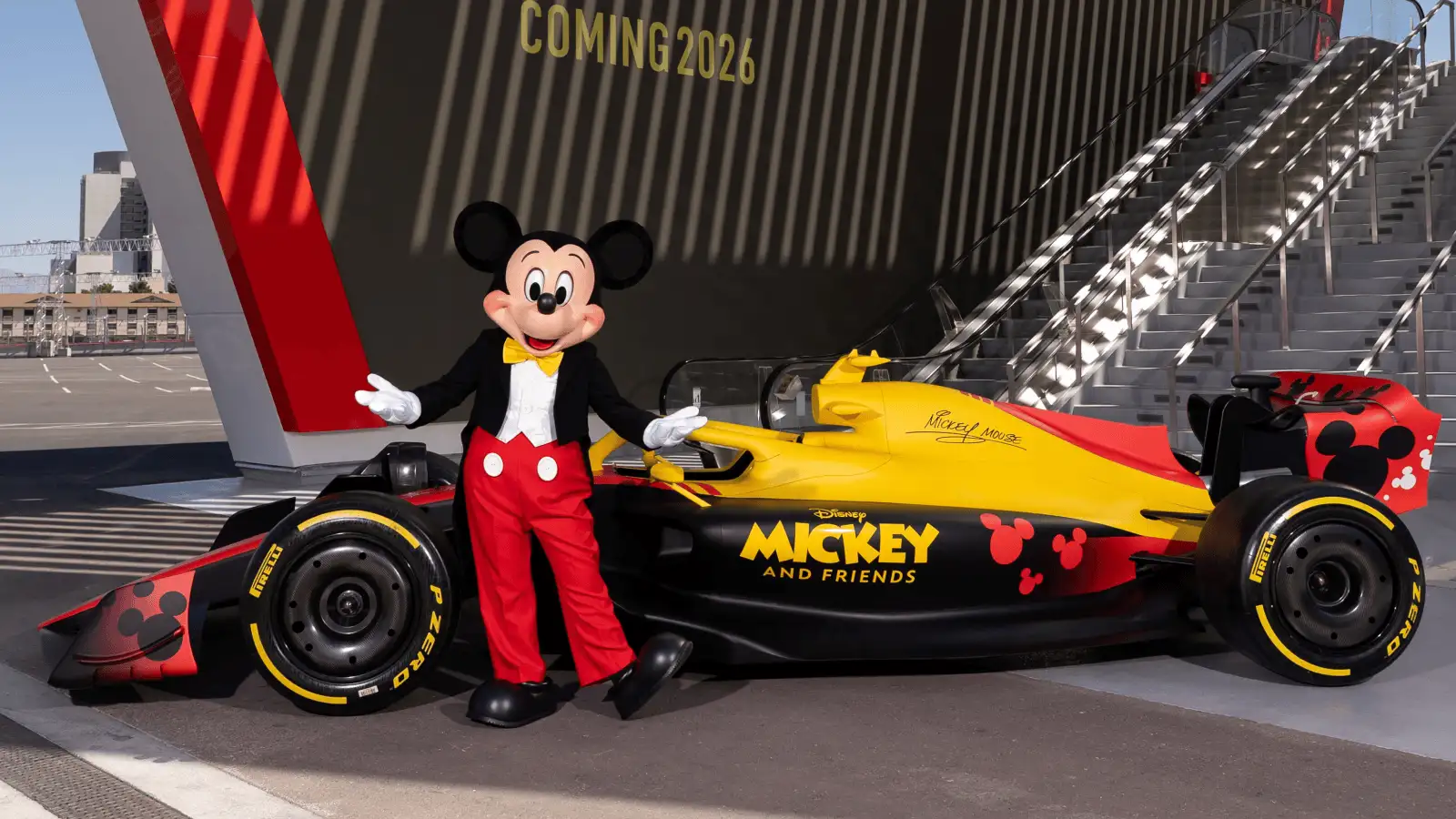 F1 e Disney ampliam acordo até 2028 e levam Relâmpago McQueen a Monza