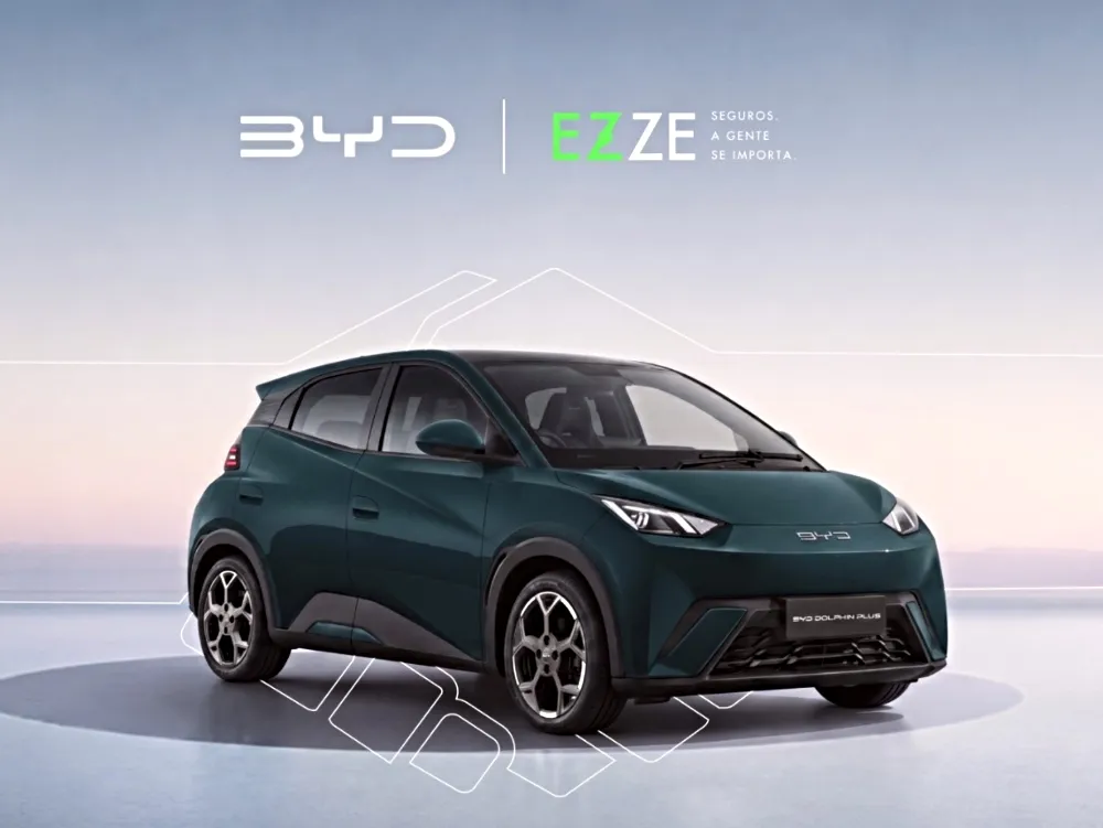 EZZE Seguros lança parceria com a BYD na campanha do Dia dos Pais em SP