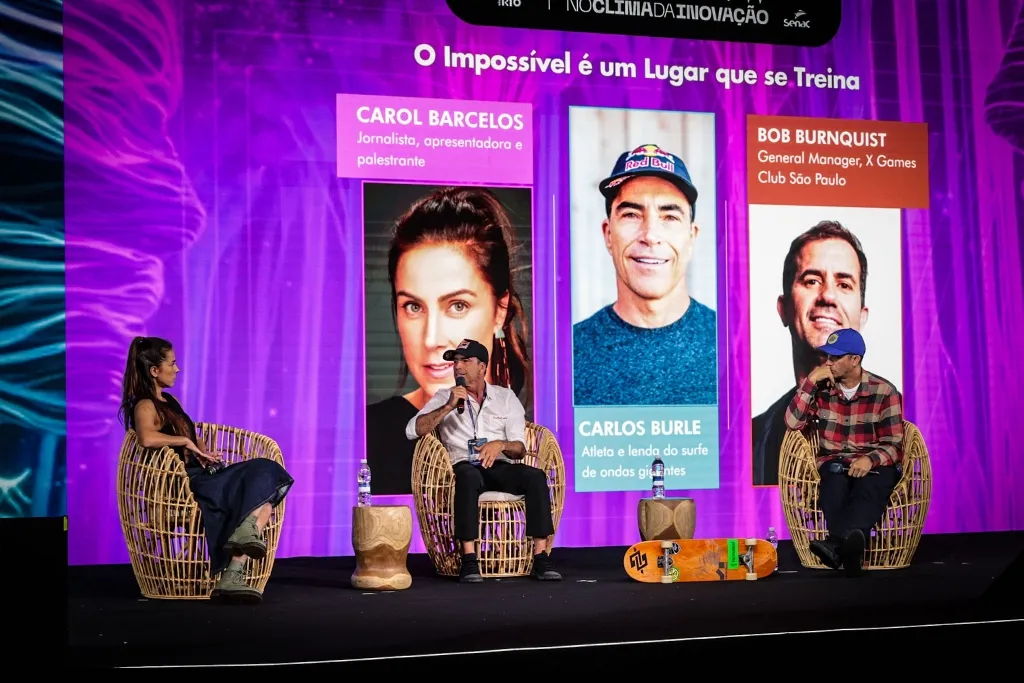 Carol Barcelos Carlos Burle E Bob Burnquist 7