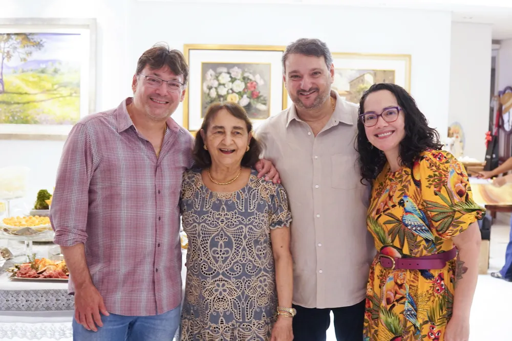 Cláudio, Graça, Patriolino E Mariana Dias