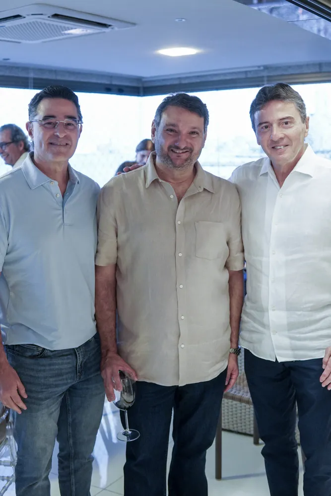 Daniel Arruda, Patriolino Dias E Luiz Teixeira