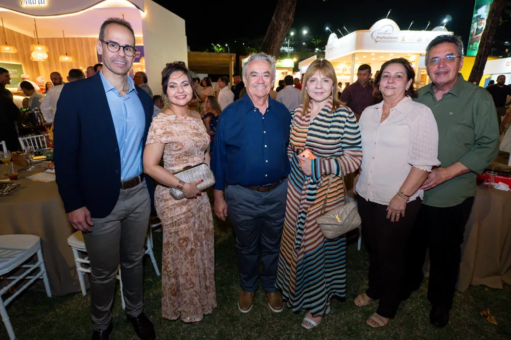Daniel Jereissati, Alyne Valentim, Ivanaldo Maia, Silvana Lacerda, Socorro E Tácito Bastos