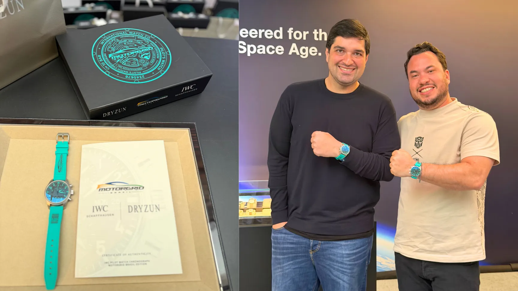 Presidente do Porsche Club Ceará participa de lançamento exclusivo da IWC em São Paulo