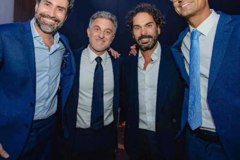 IMPACTO SOCIAL - Cláudio Vale prestigia Favela Gala ao lado de Luciano Huck, Edu Lyra e lideranças empresariais